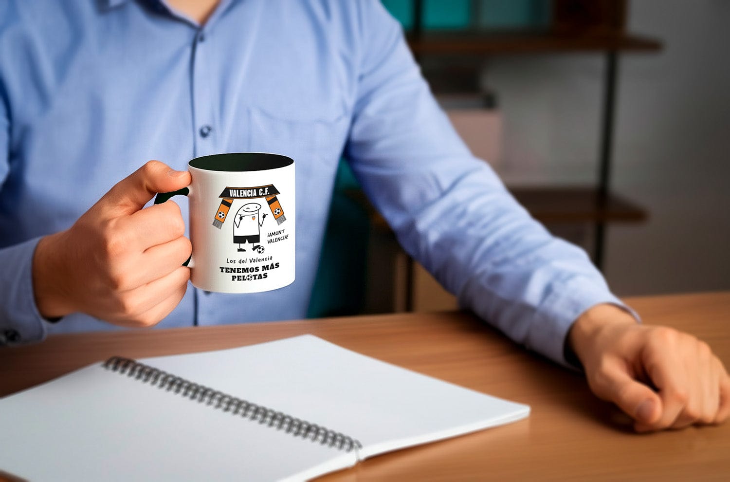 Taza Valencia CF - Los del Valencia tenemos más pelotas