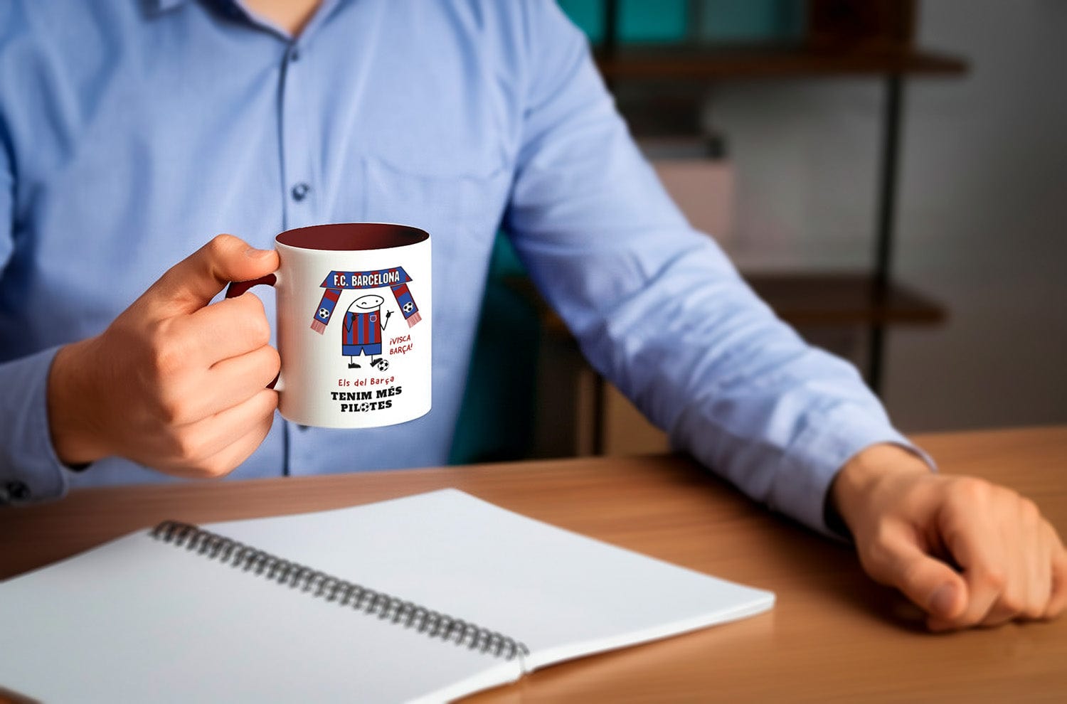 Taza FC Barcelona - Els del Barça tenim més pilotes