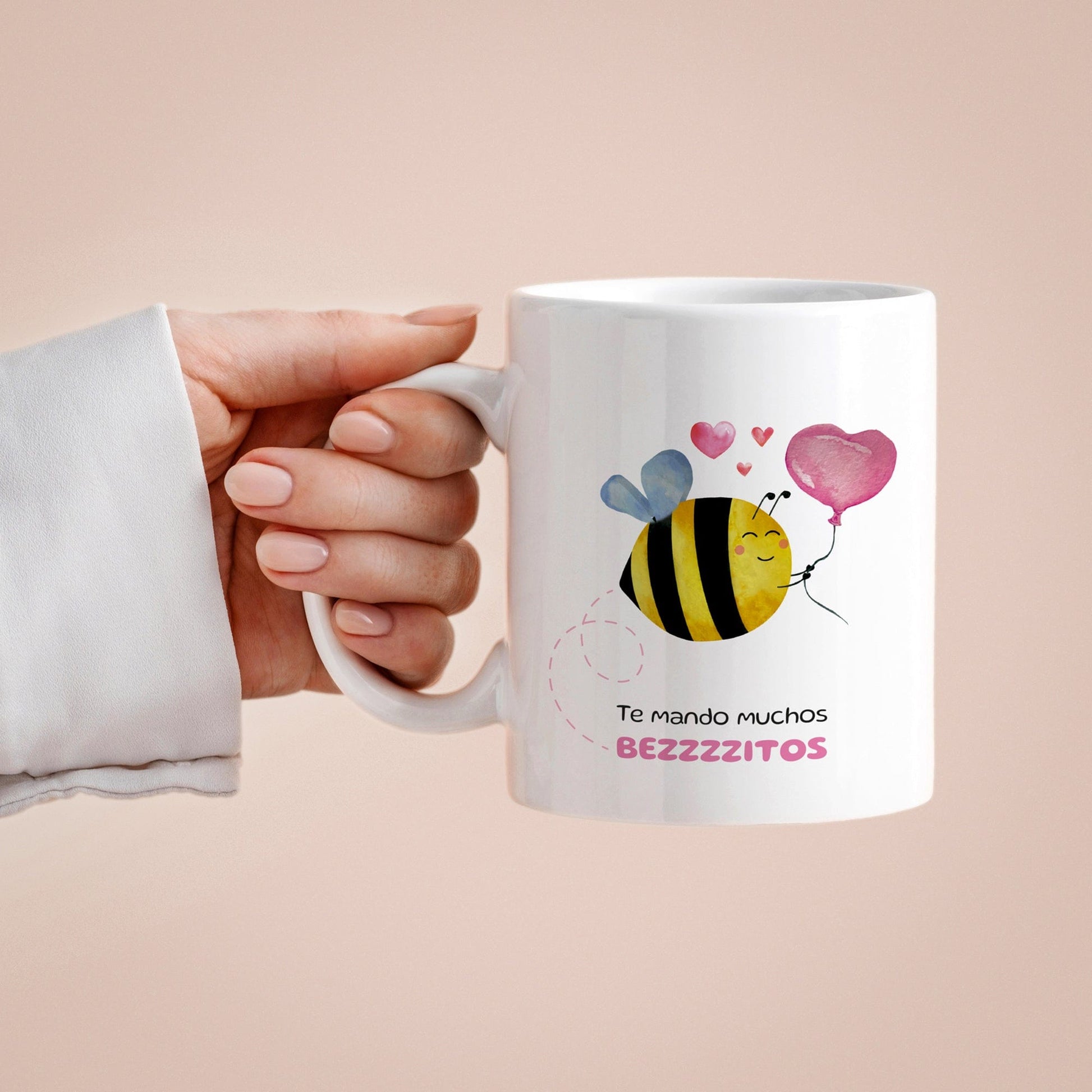 Taza Te mando muchos beezzzitos