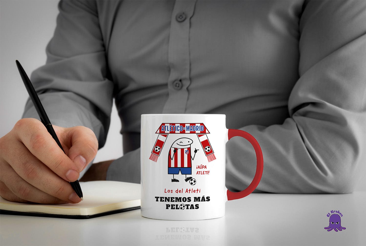 Taza Atlético de Madrid - Los del Atleti tenemos más pelotas