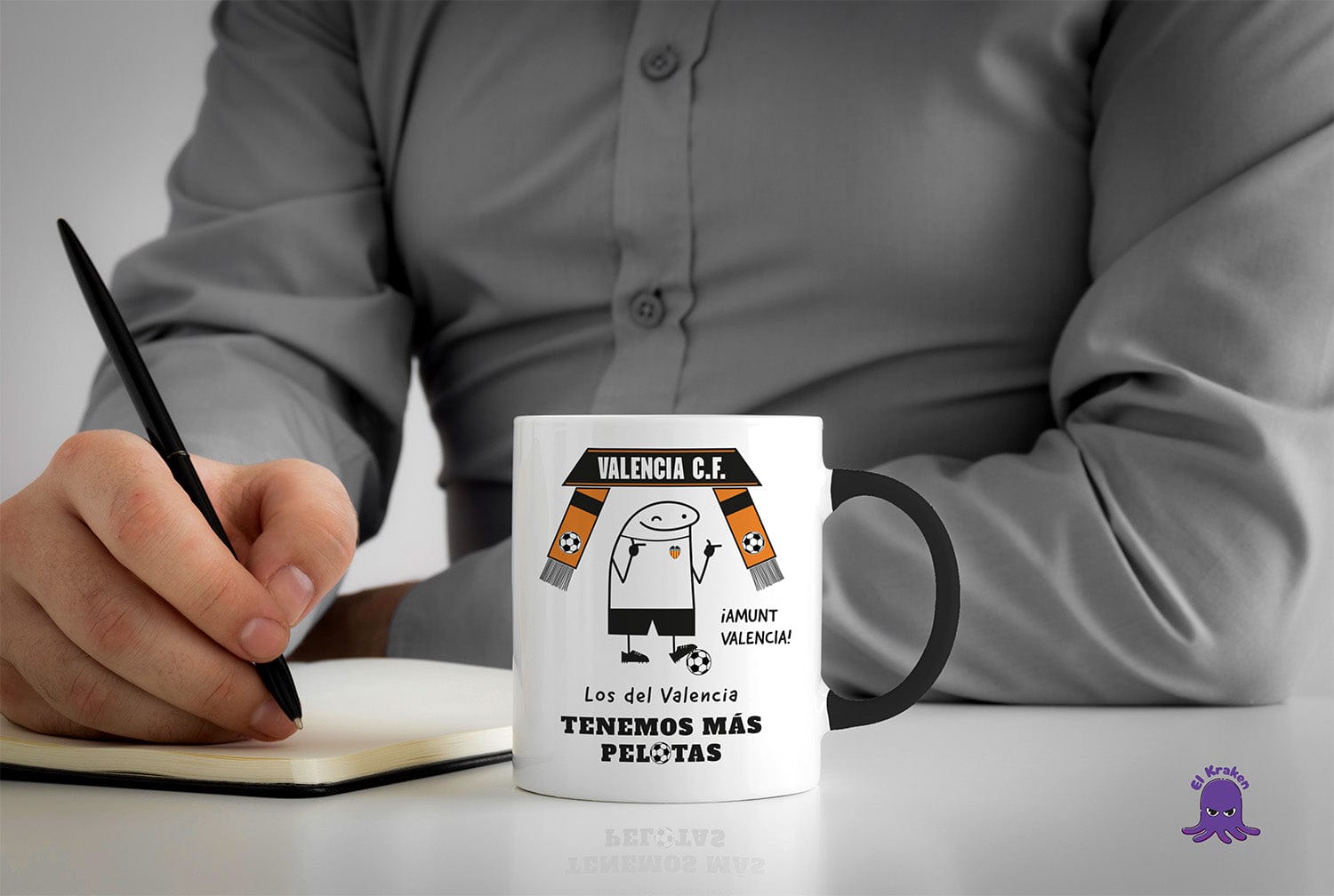 Taza Valencia CF - Los del Valencia tenemos más pelotas