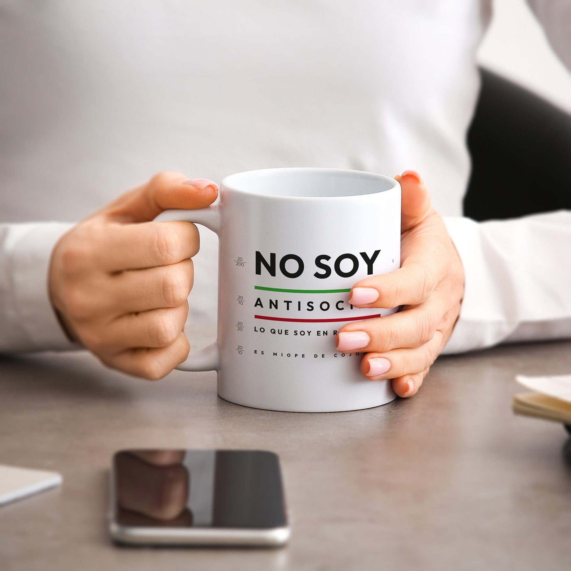 Taza No soy antisocial