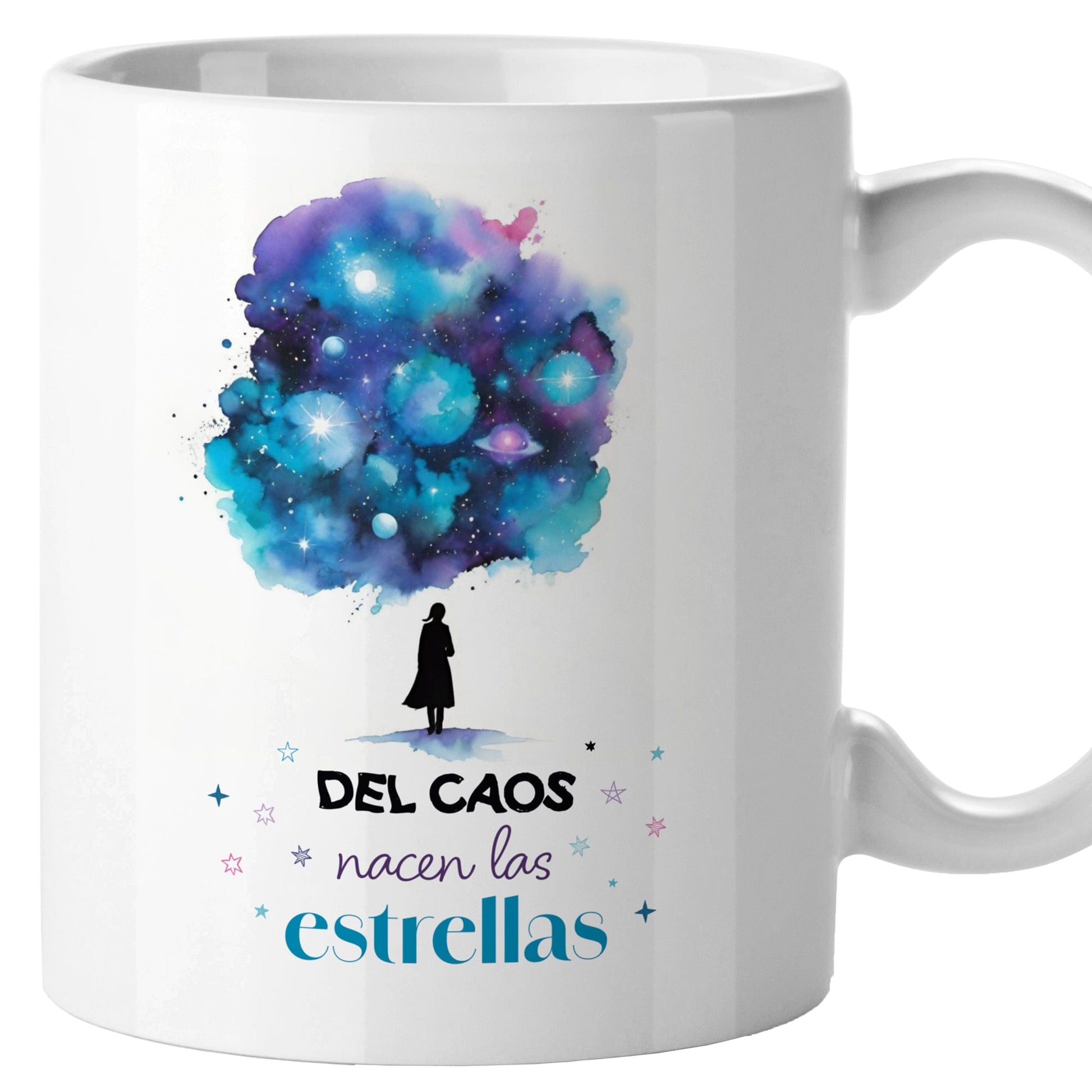 Taza Del caos nacen las estrellas