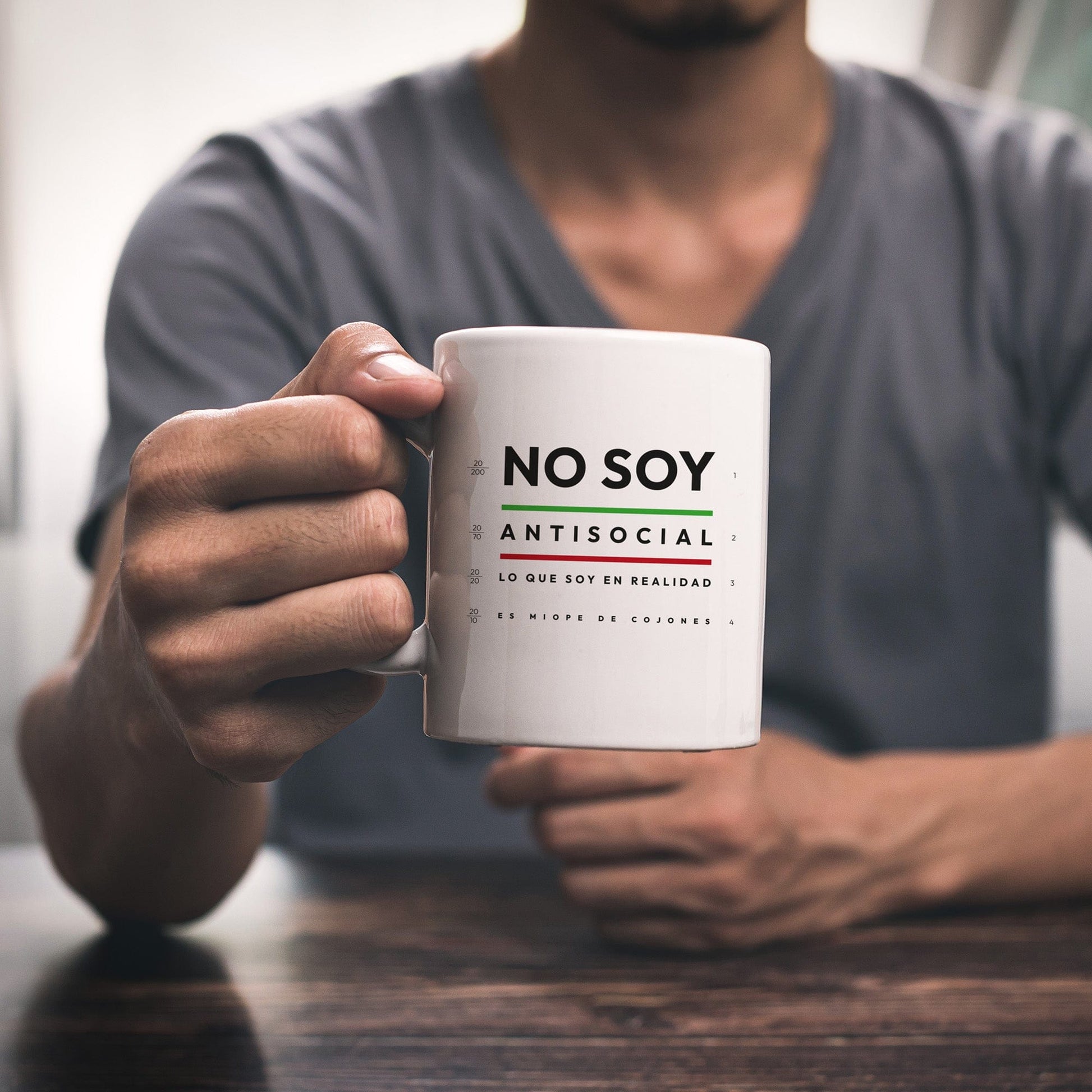 Taza No soy antisocial