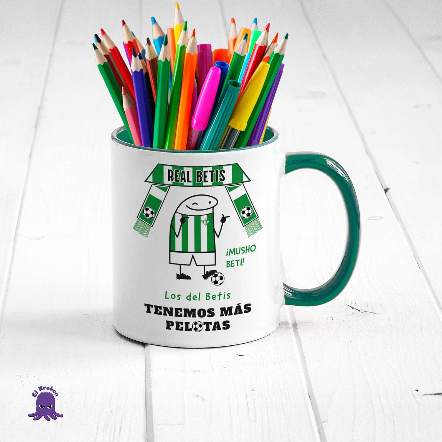 Taza Betis - Los del Betis tenemos más pelotas