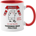 Taza Sevilla FC - Los del Sevilla tenemos más pelotas