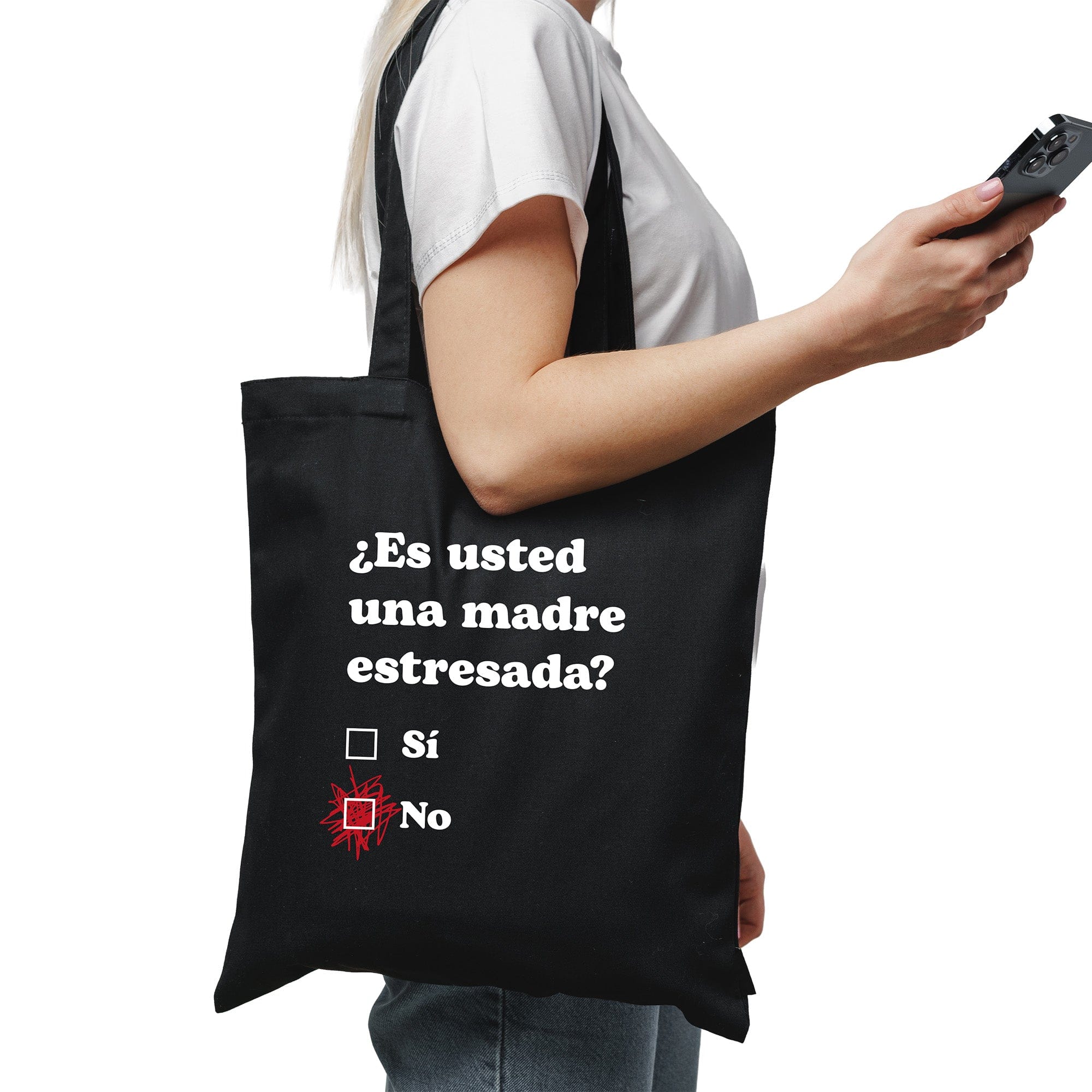 Tote bag ¿Es usted una madre estresada?