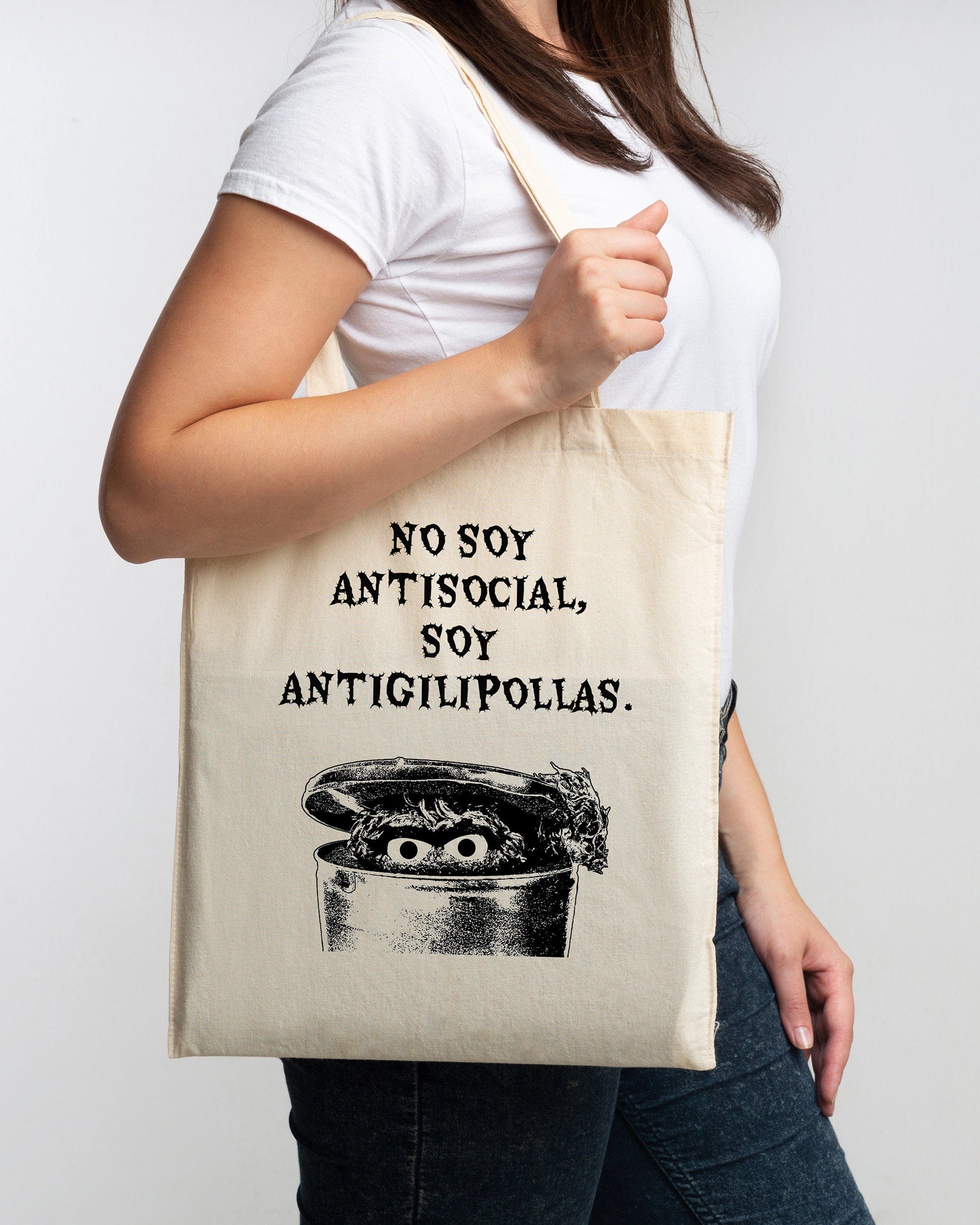 Tote bag No soy antisocial