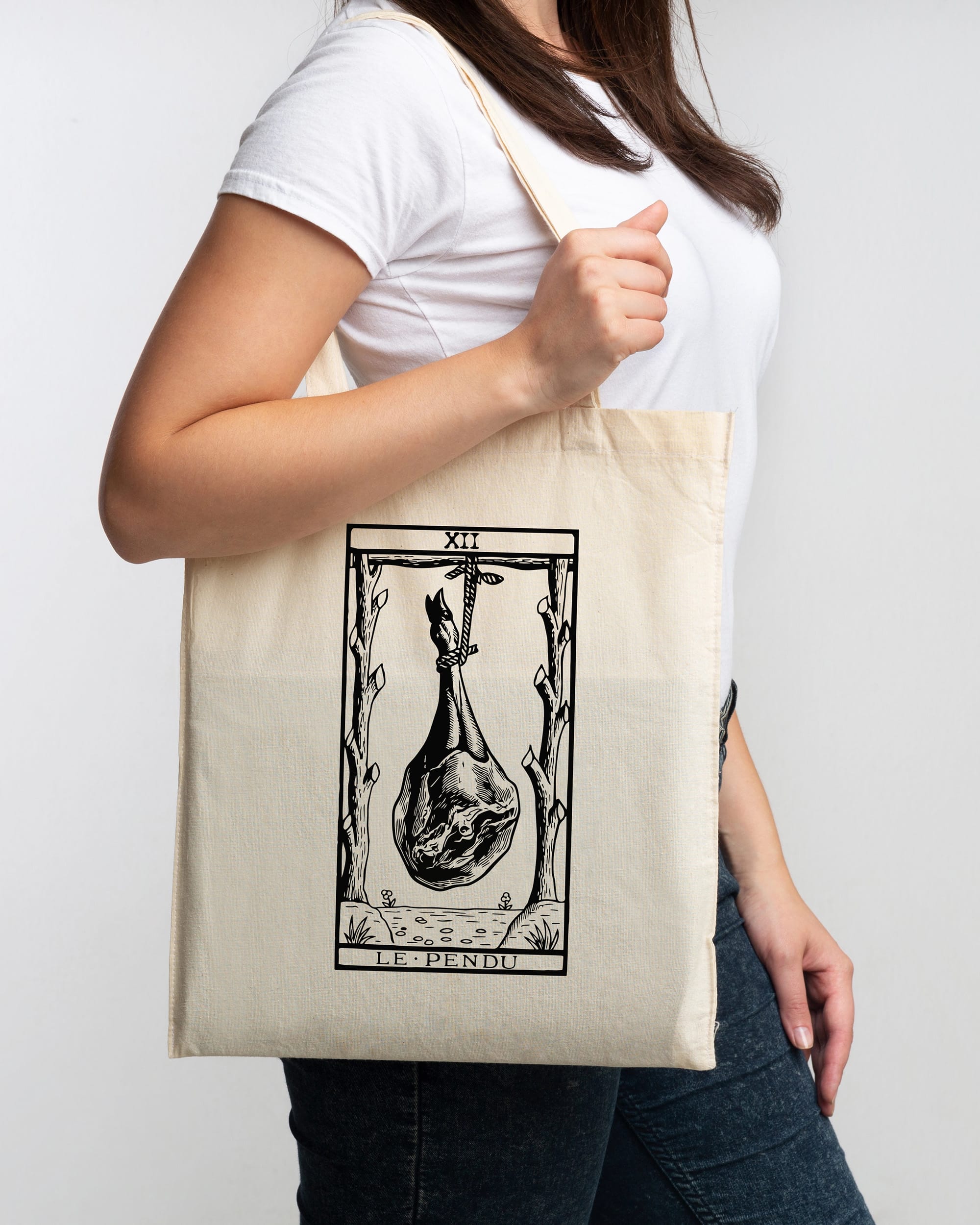 Tote bag Le pendu