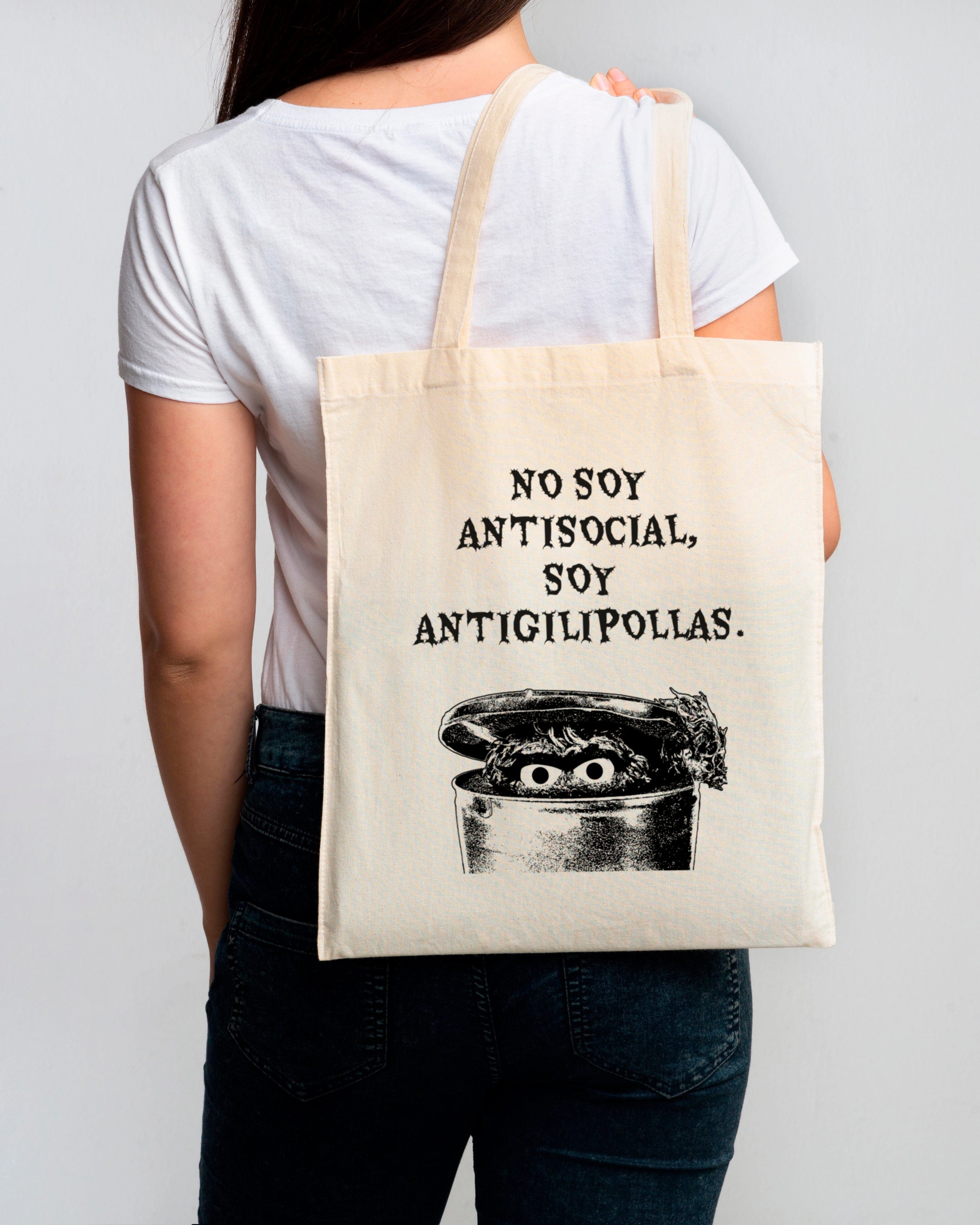 Tote bag No soy antisocial