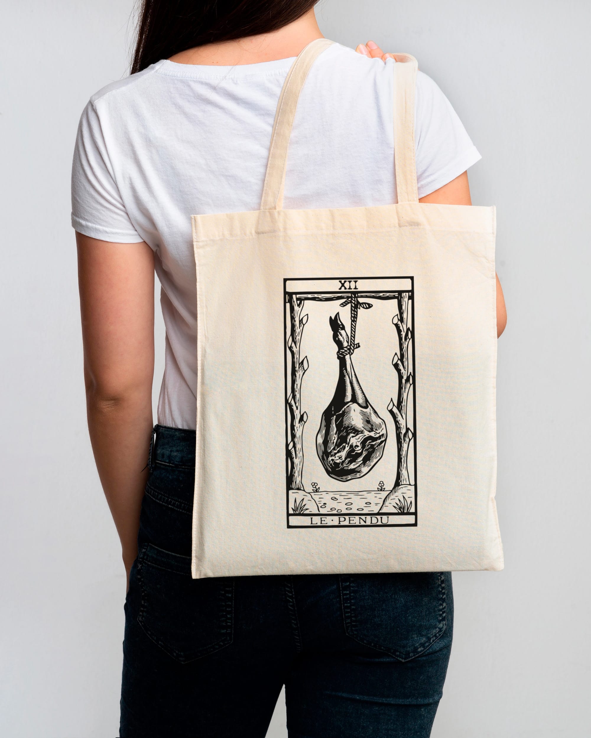 Tote bag Le pendu