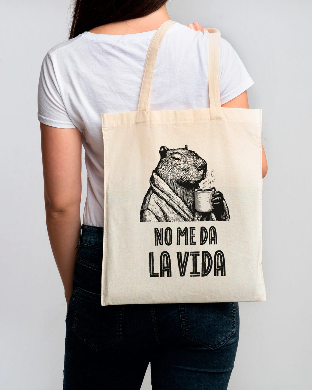 Tote bag No me da la vida