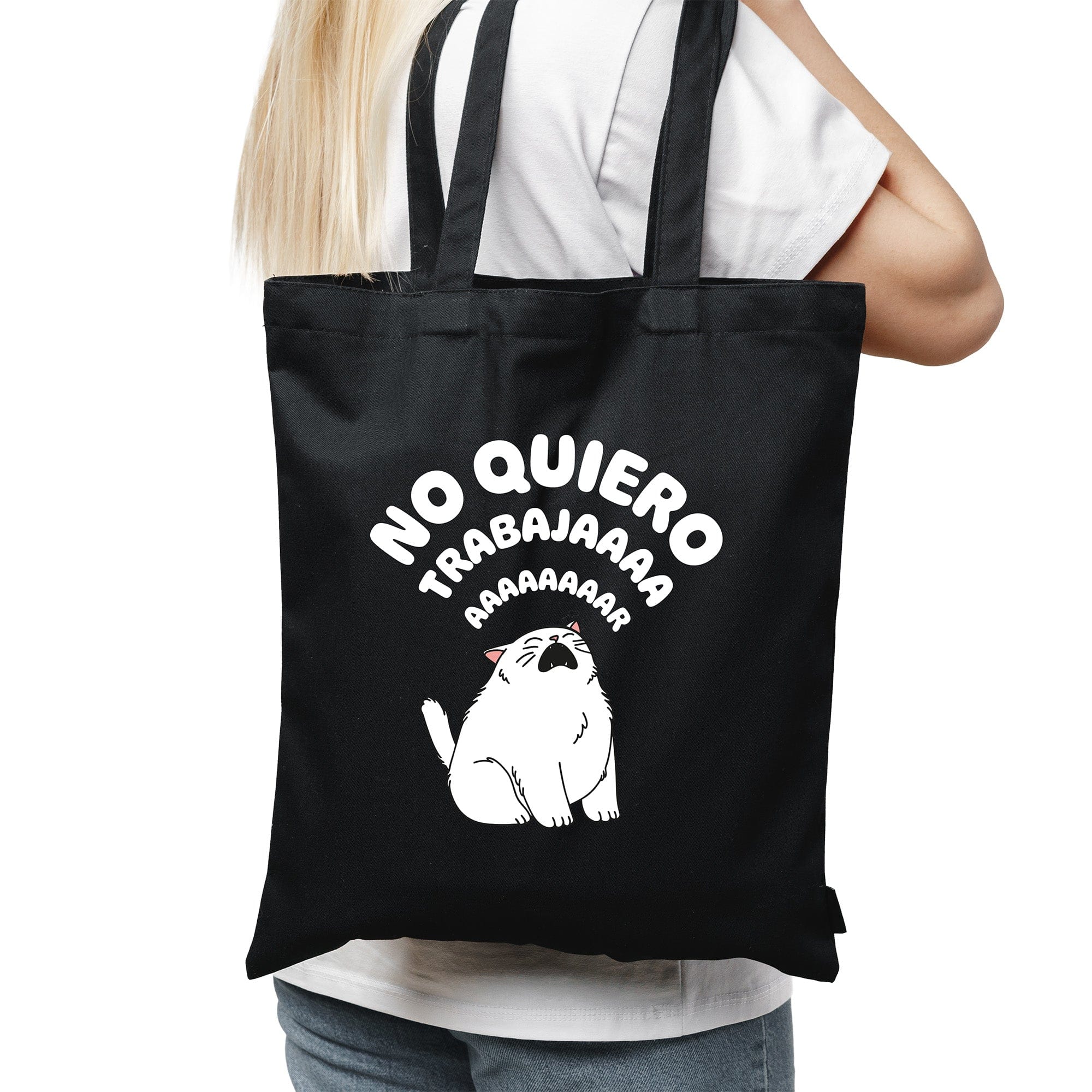 Tote bag No quiero trabajar