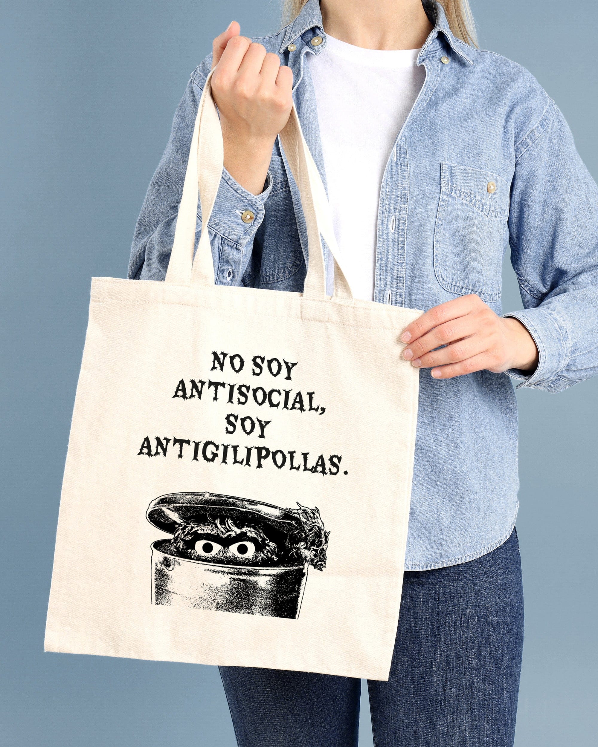 Tote bag No soy antisocial
