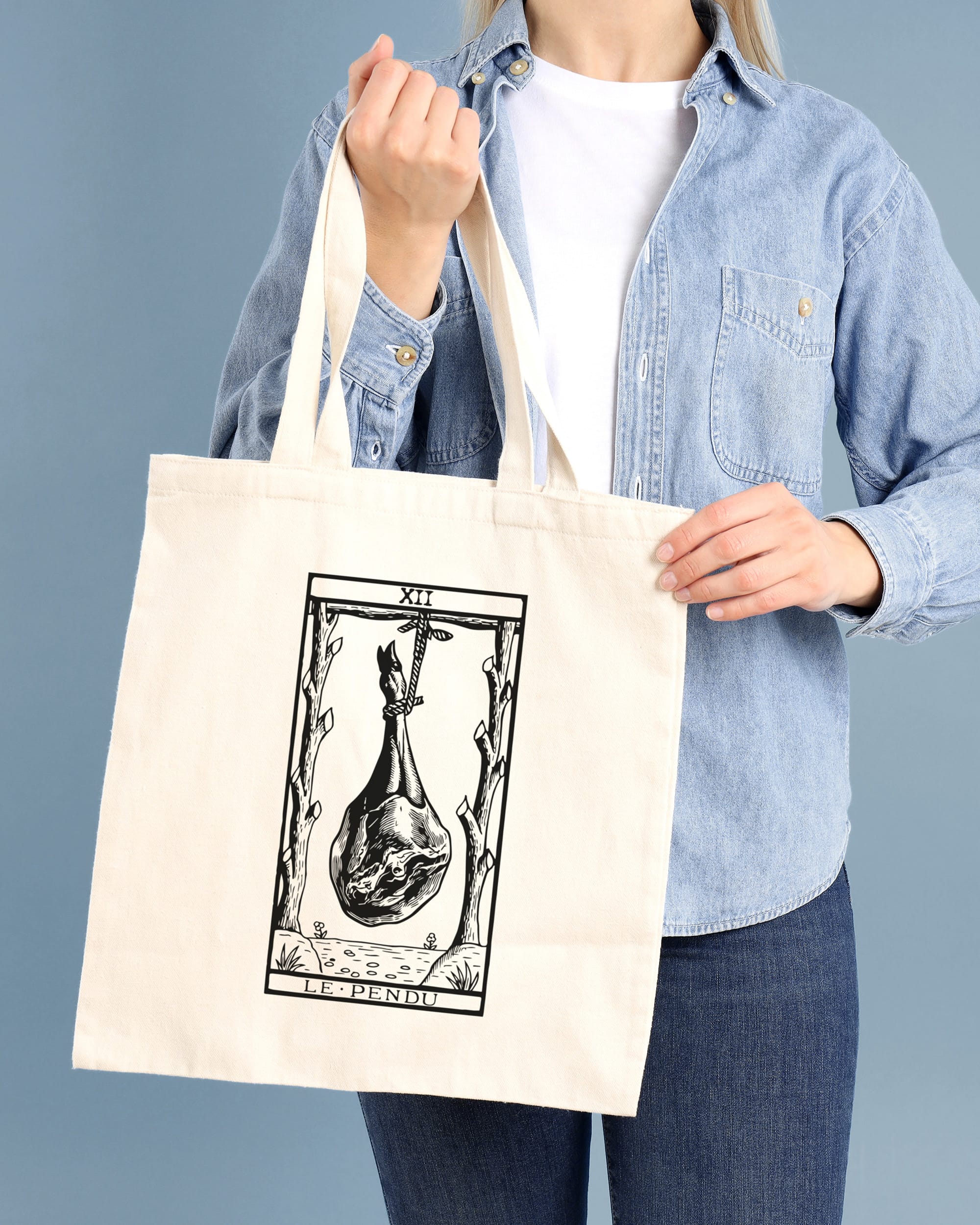 Tote bag Le pendu