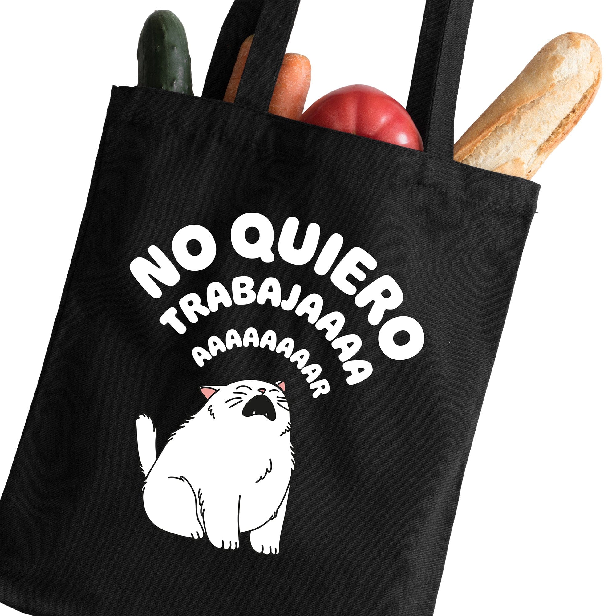 Tote bag No quiero trabajar