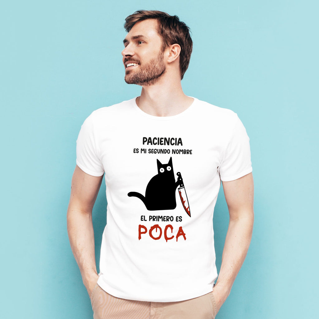 Camiseta Paciencia es mi segundo nombre