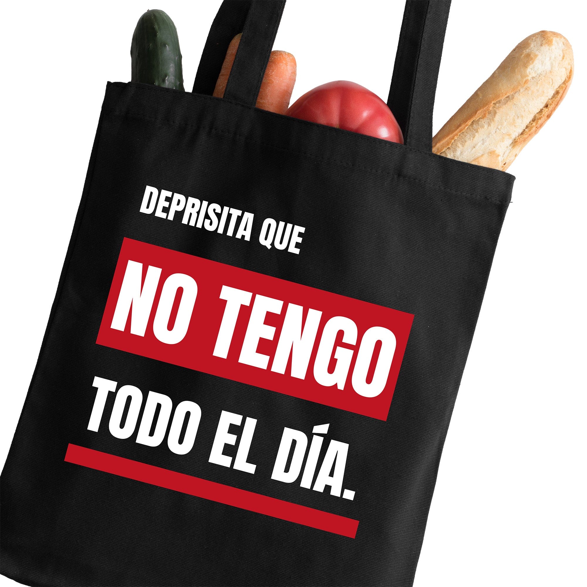 Tote bag Deprisita que no tengo todo el día