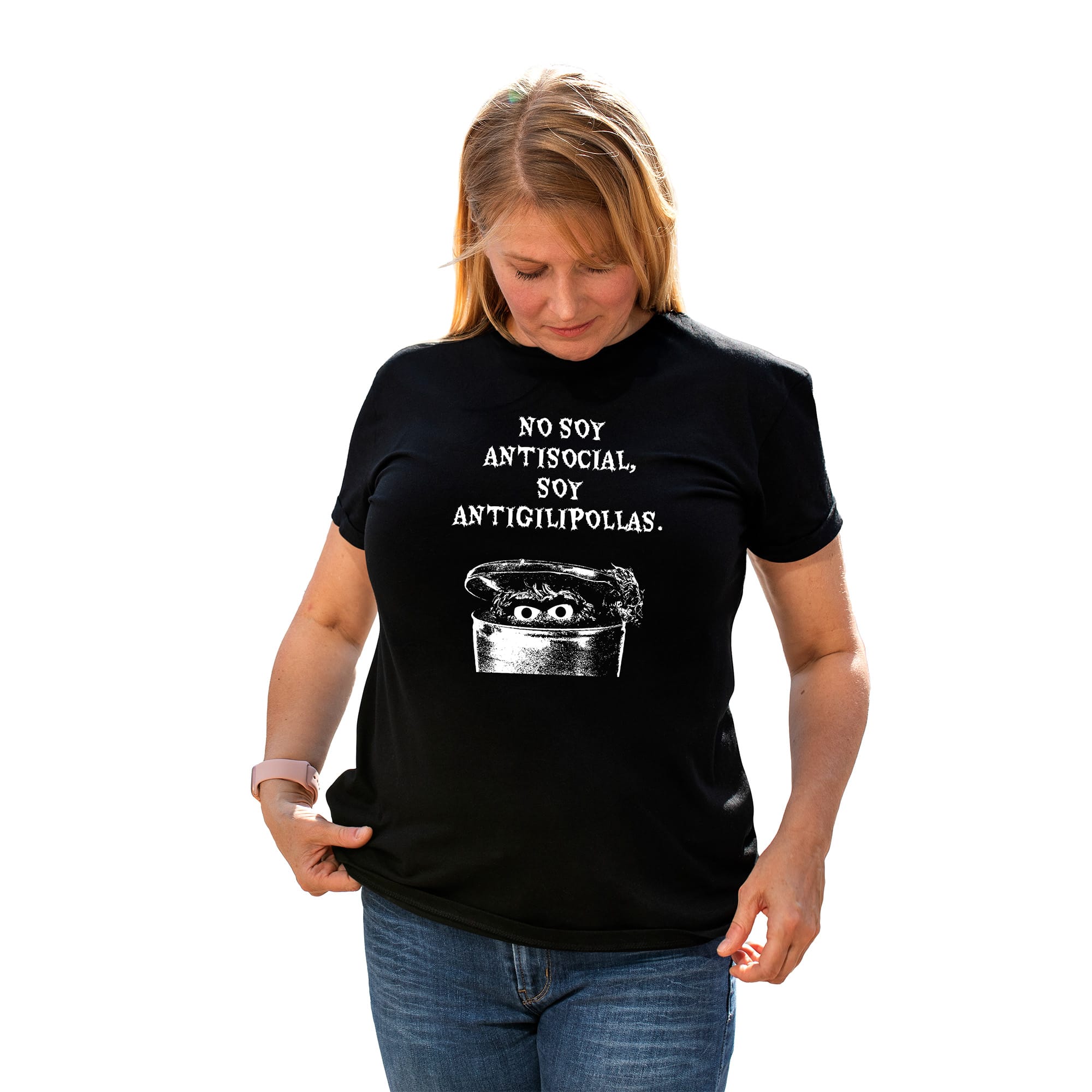 Camiseta No soy antisocial, soy antigilipollas