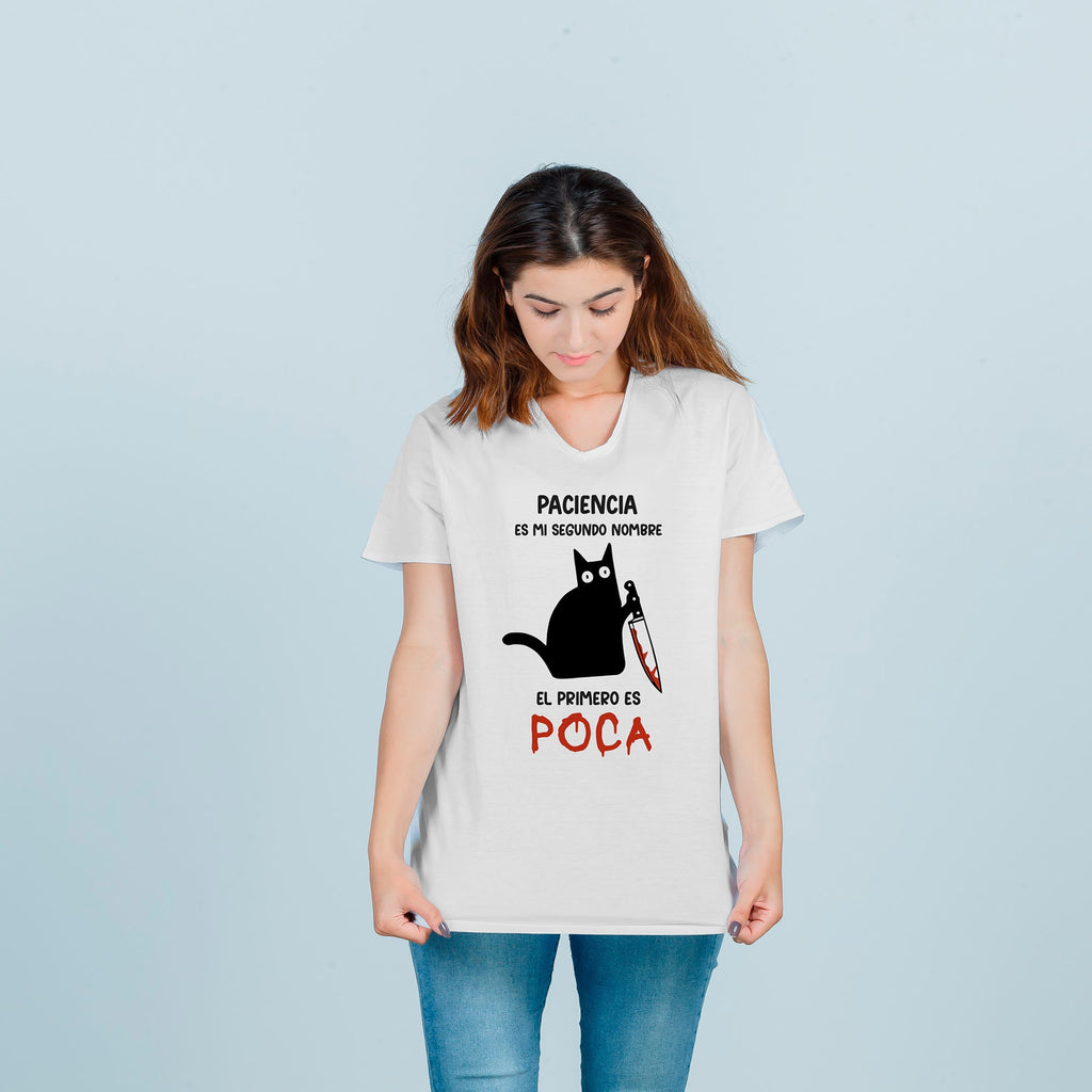 Camiseta Paciencia es mi segundo nombre