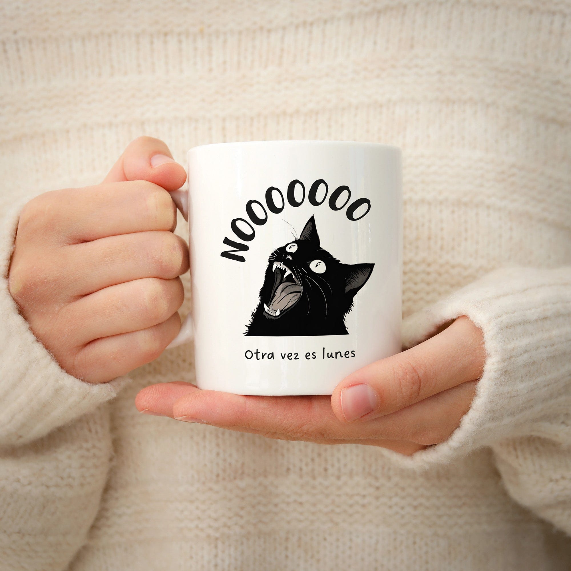 Taza Nooooo otra vez es lunes