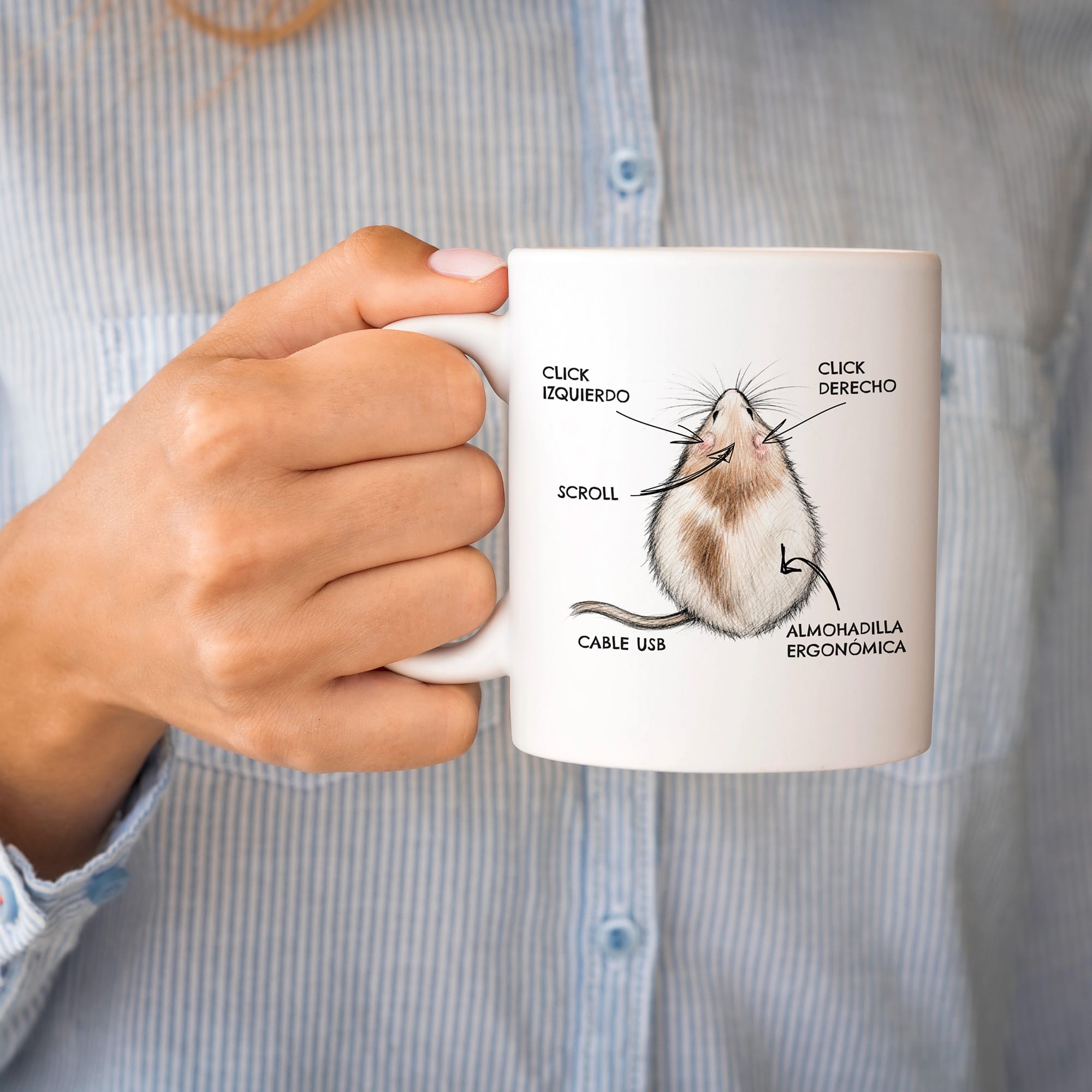 Taza Rata Mouse
