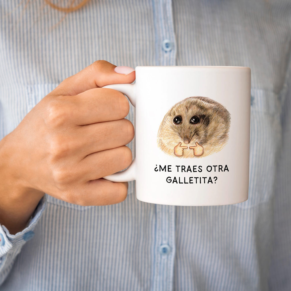Taza ¿Me traes otra galletita?