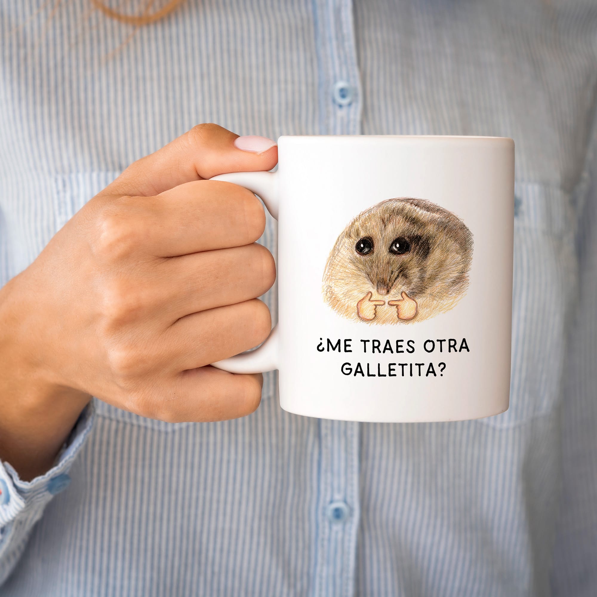 Taza ¿Me traes otra galletita?
