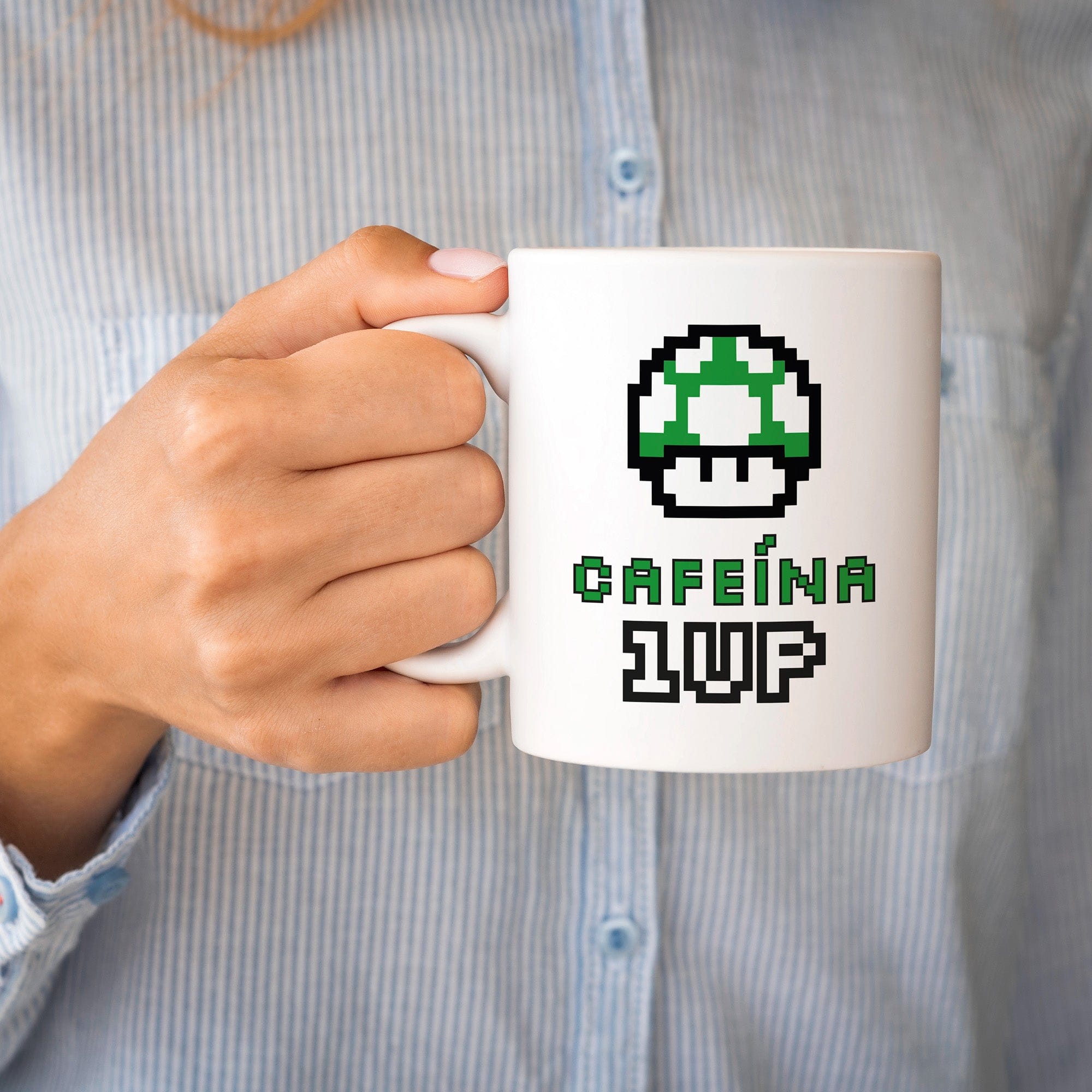 Taza Cafeína 1 UP