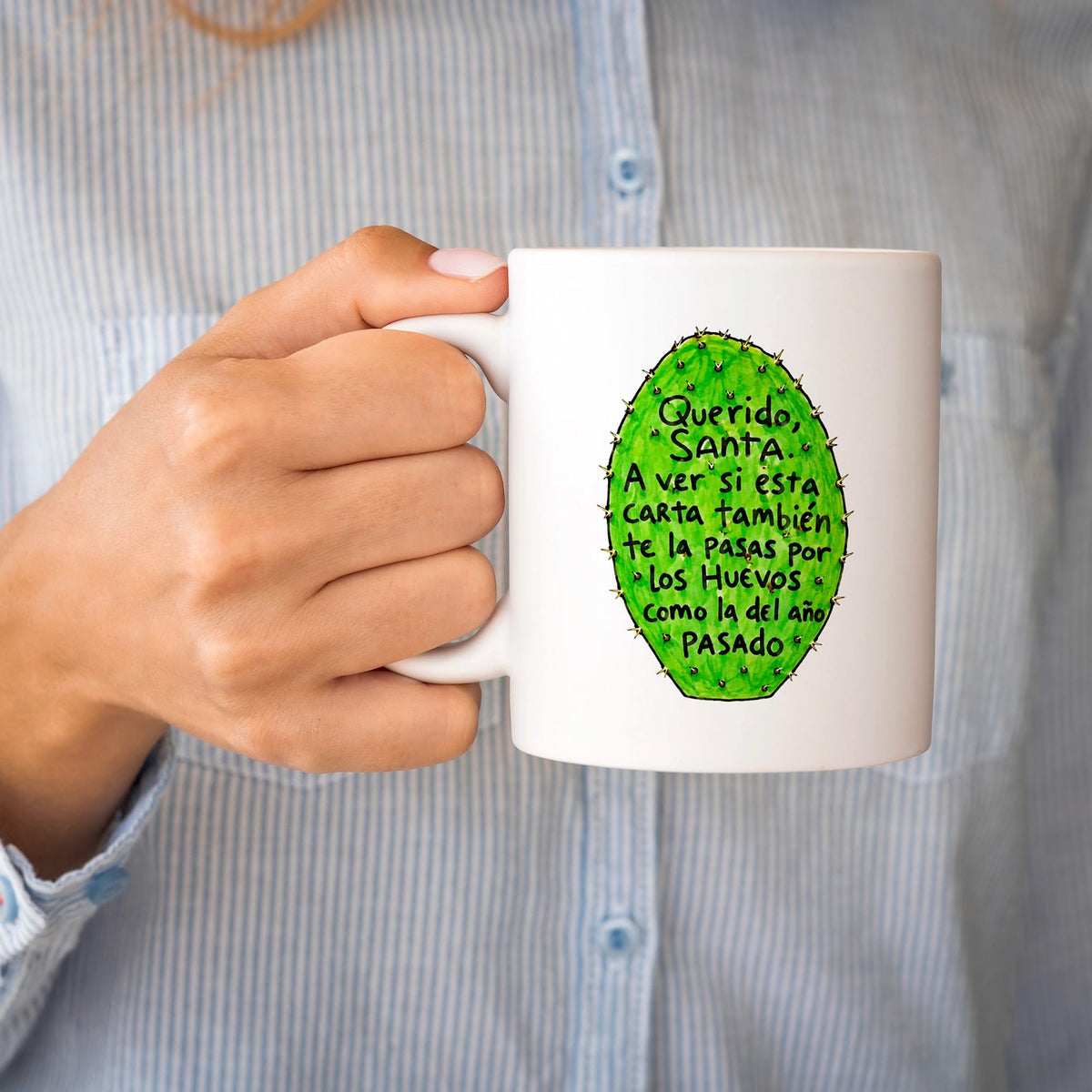 Taza Querido Santa