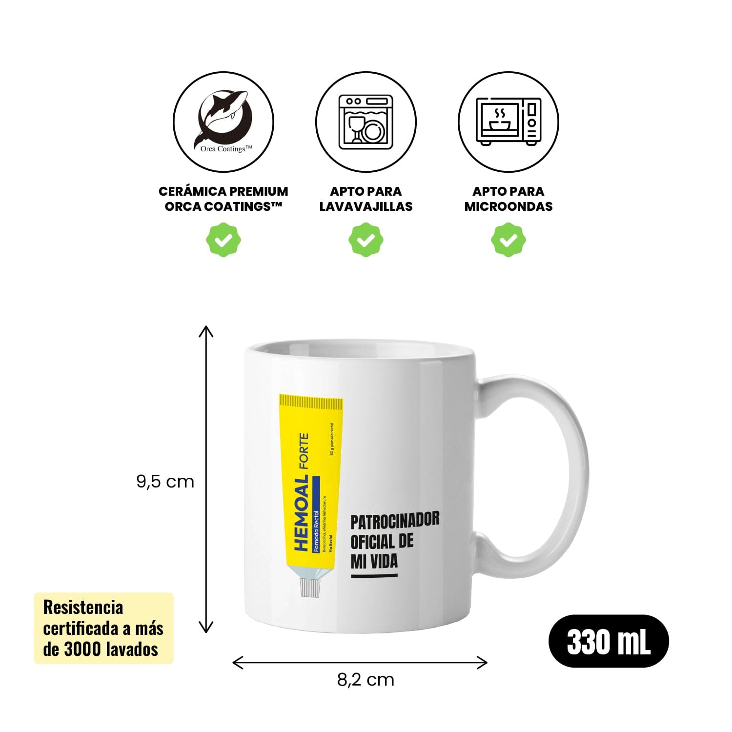 Taza Hemoal patrocinador de mi vida