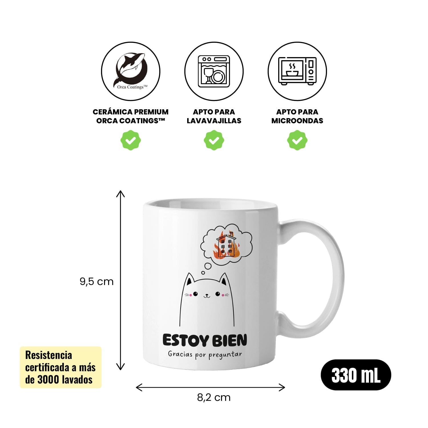 Taza Estoy bien gracias por preguntar