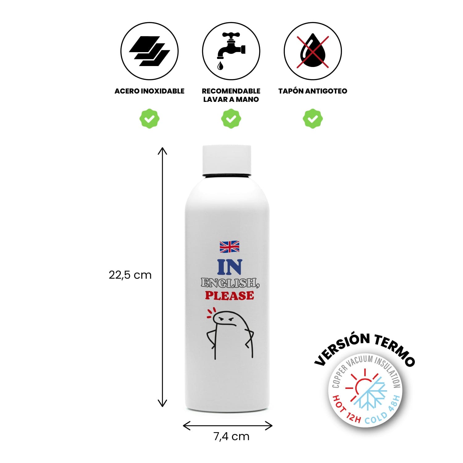 Botella In english, please