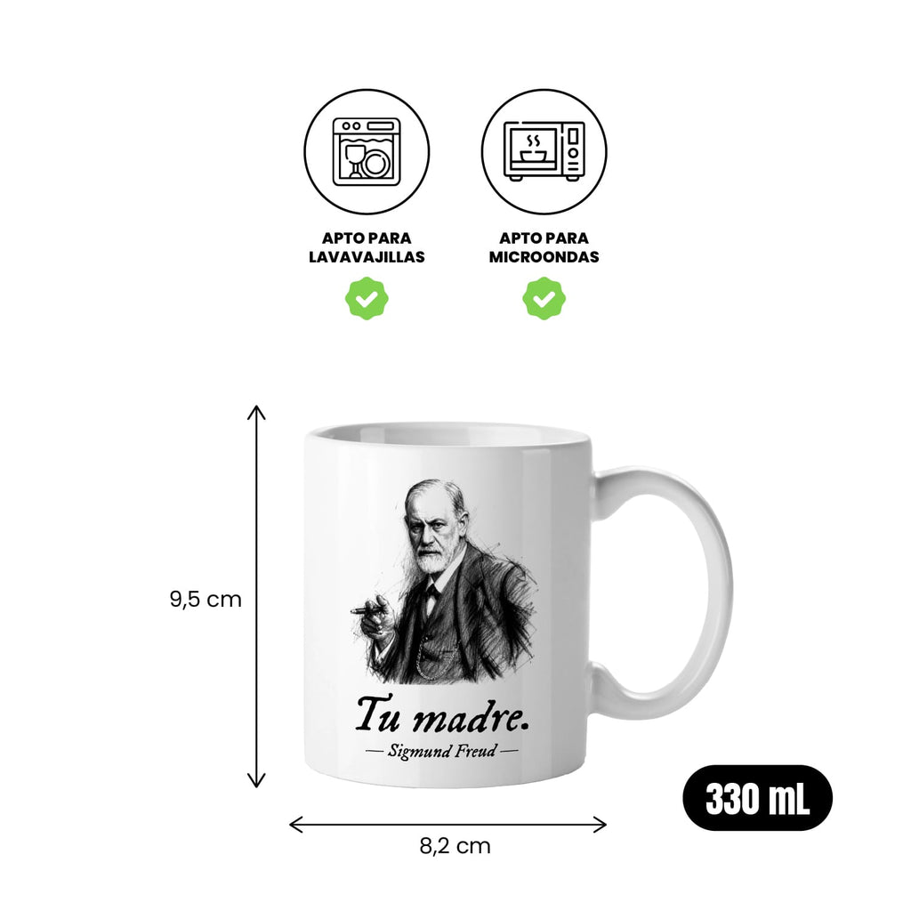 Taza Tu Madre Sigmund Freud