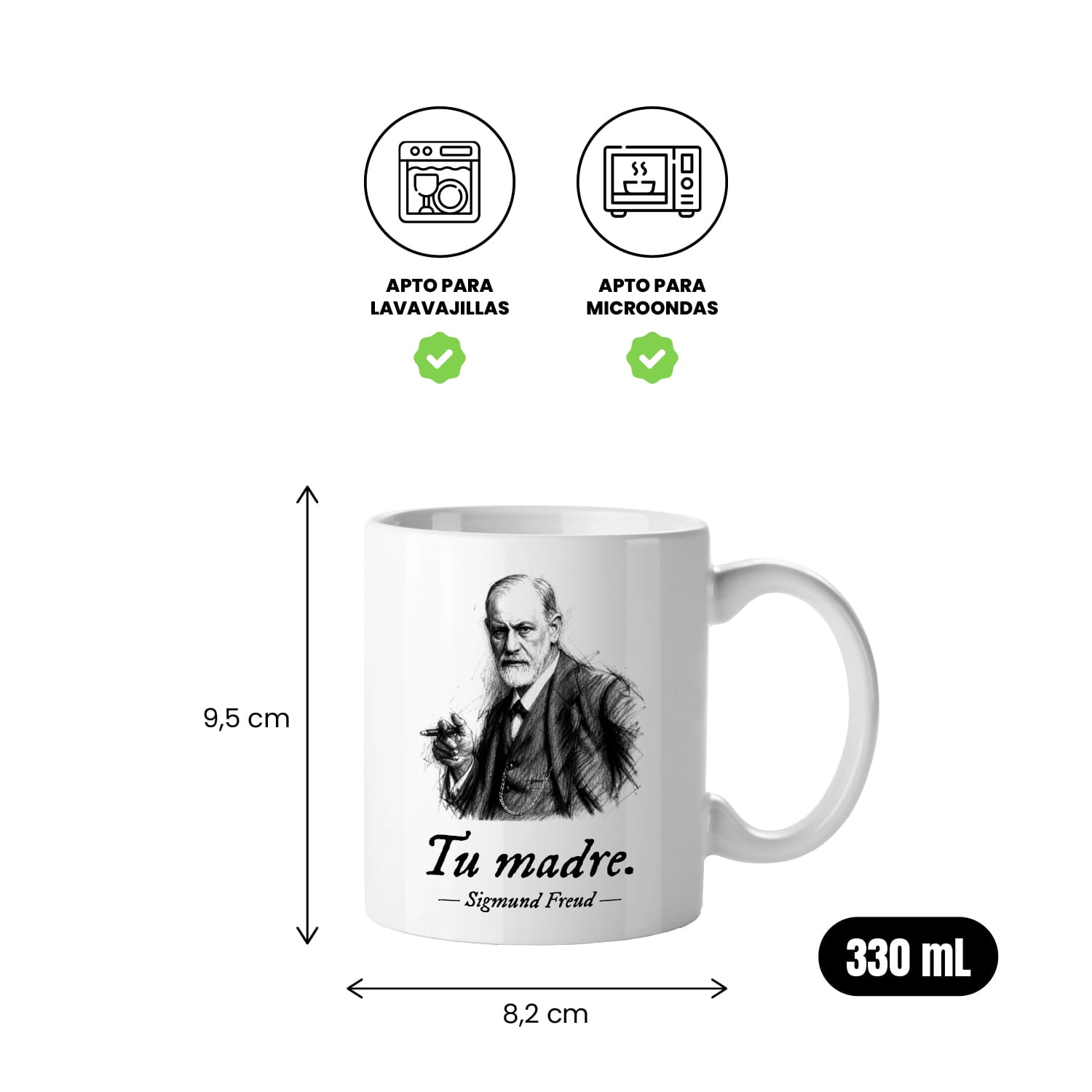 Taza Tu Madre Sigmund Freud