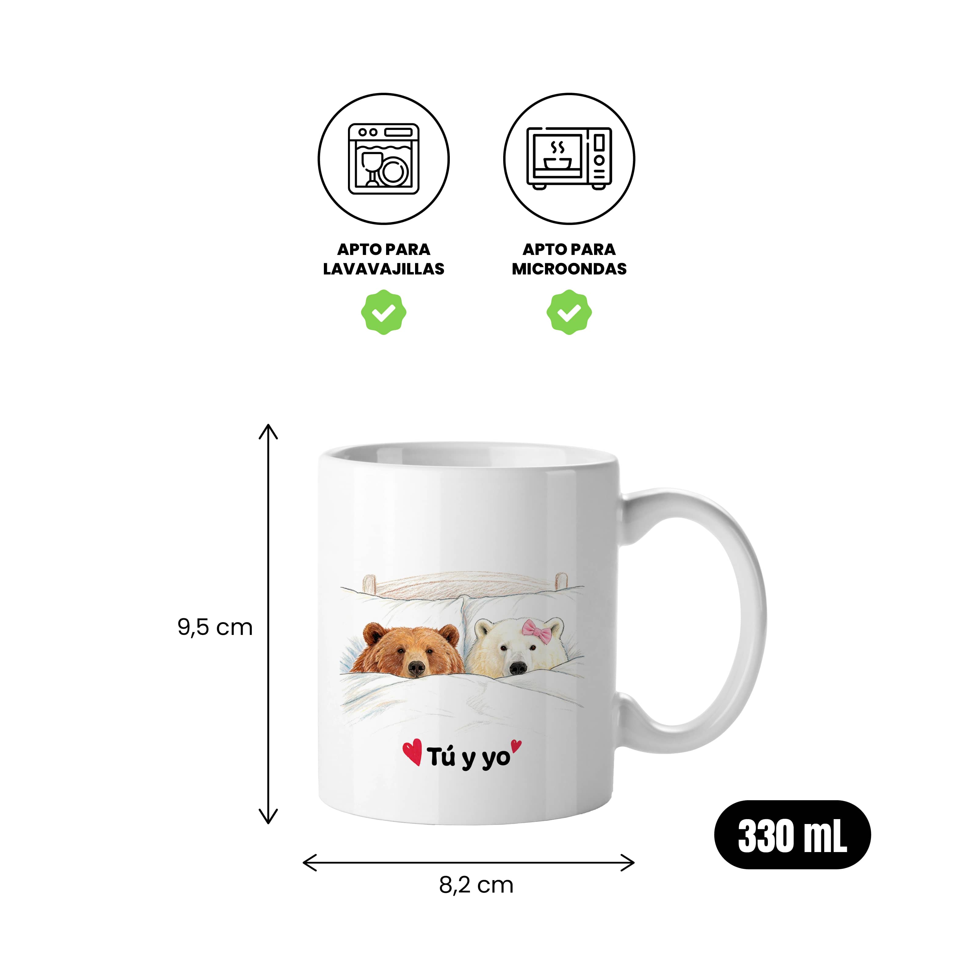 Taza Tú y yo.