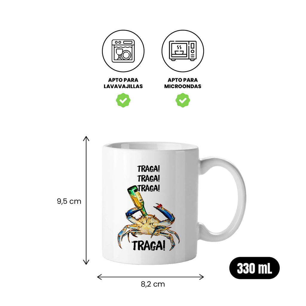 Taza Traga, traga, traga, traga!