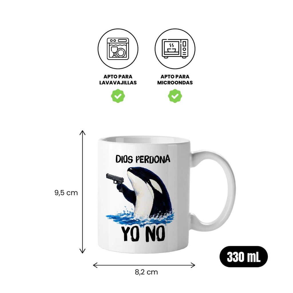 Taza Dios perdona. Yo no