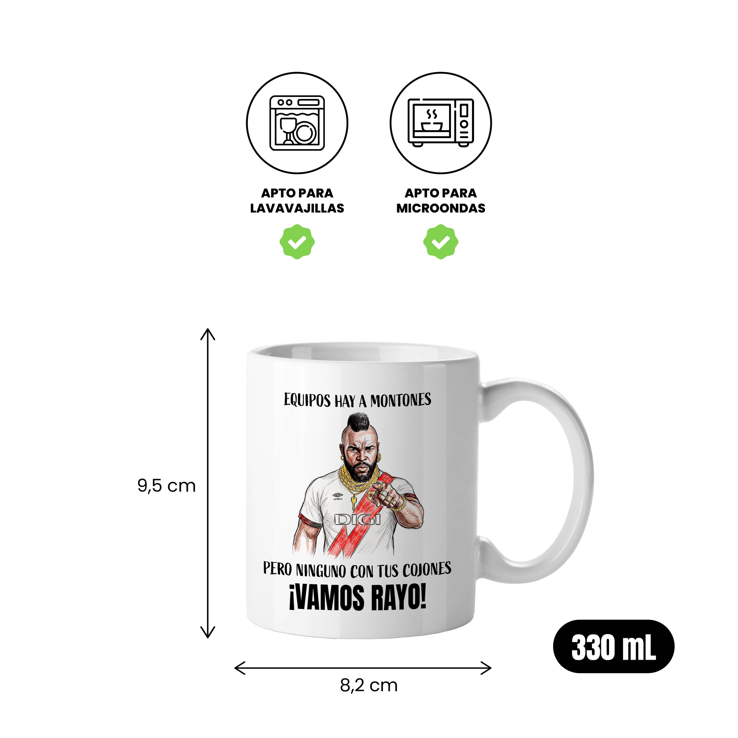 Taza Equipos hay a montones, pero ninguno con tus cojones