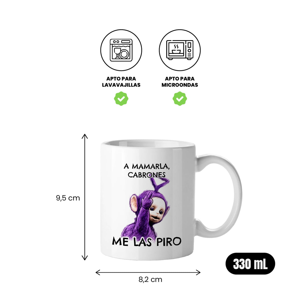 Taza A mamarla cabrones, me las piro