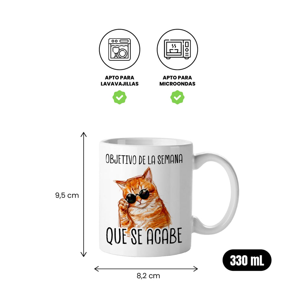 Taza Objetivo de la semana que se acabe