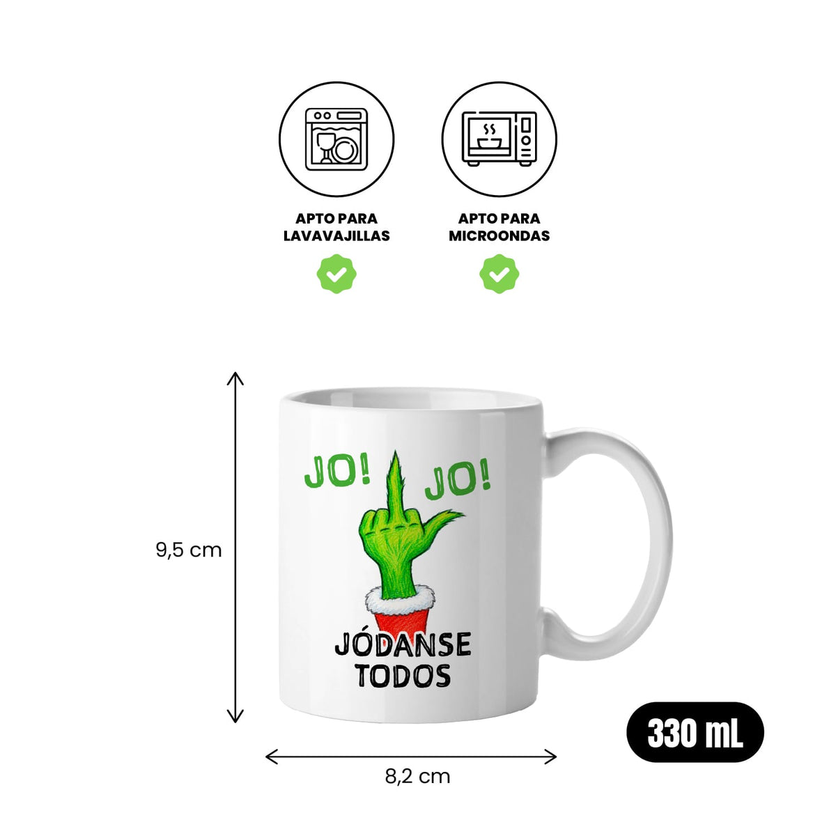 Taza Jo Jo Jódanse todos