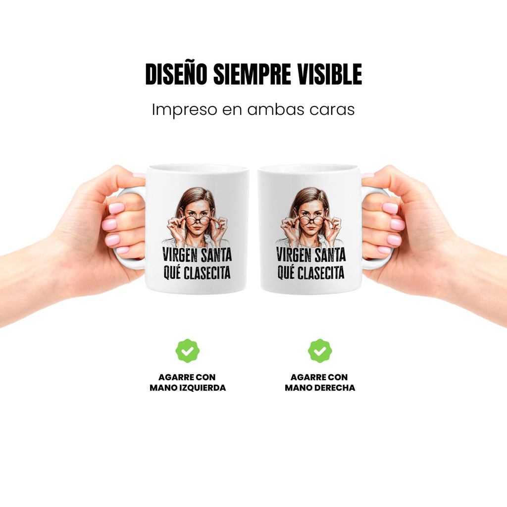 Taza Virgen Santa qué clasecita