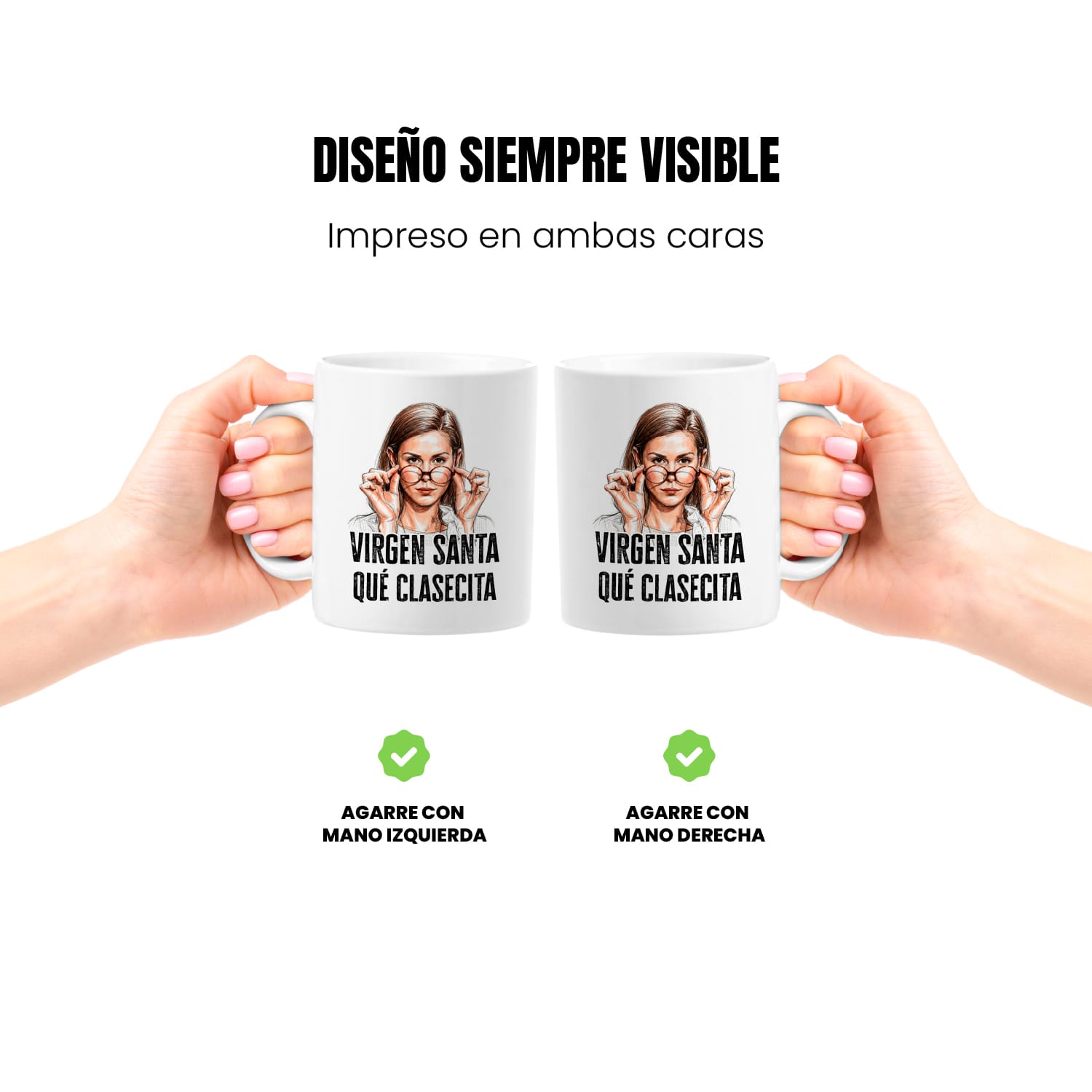 Taza Virgen Santa qué clasecita