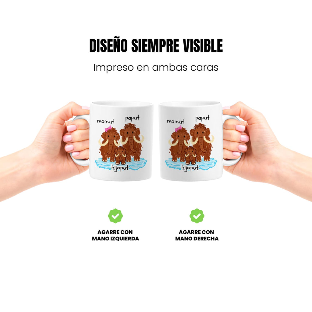 Taza Mamut, paput, hijoput