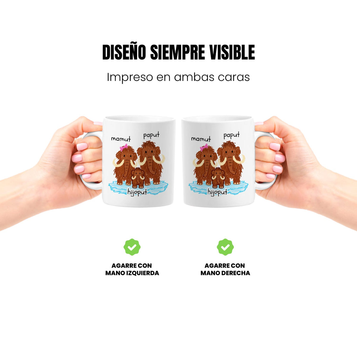 Taza Mamut, paput, hijoput