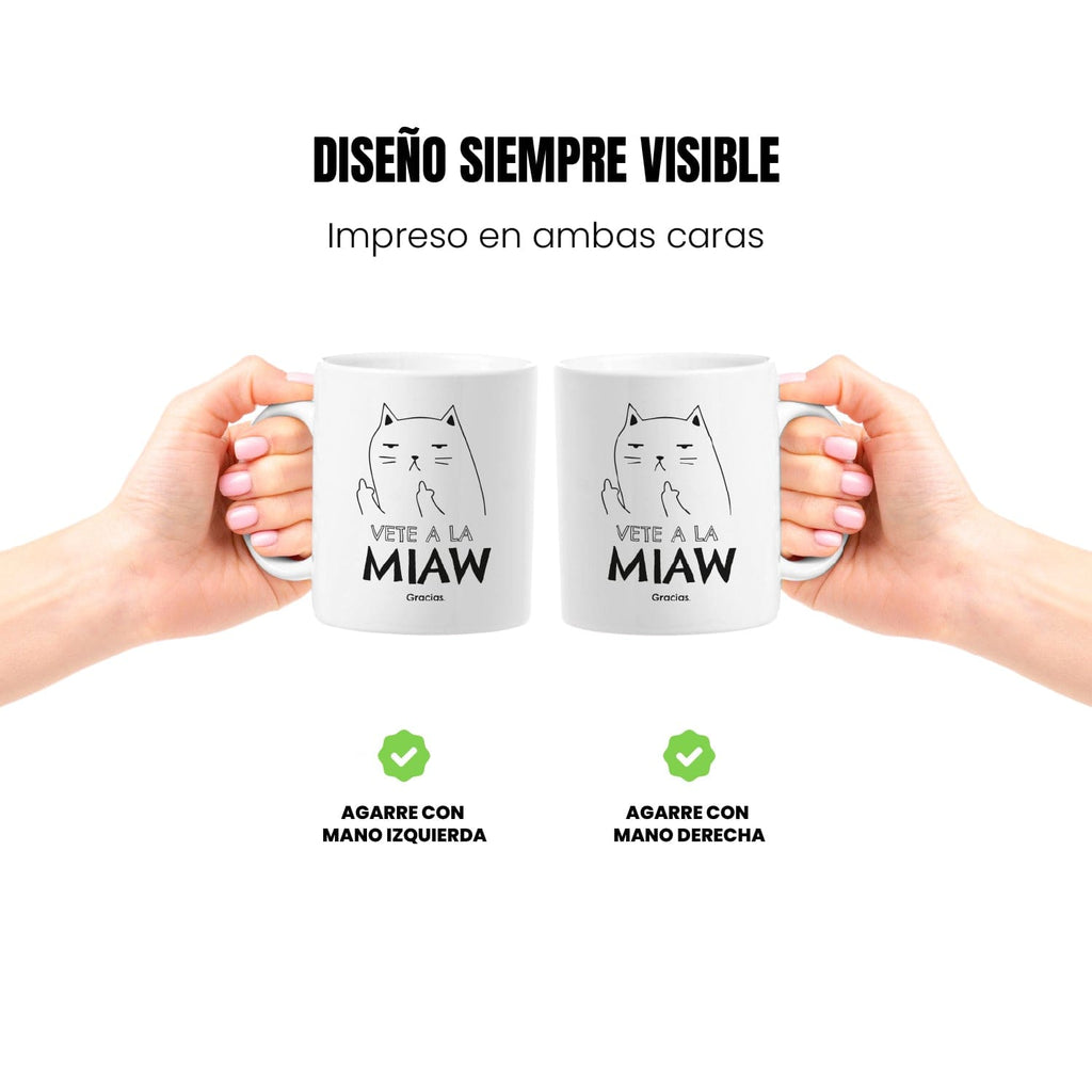 Taza Vete a la miaw