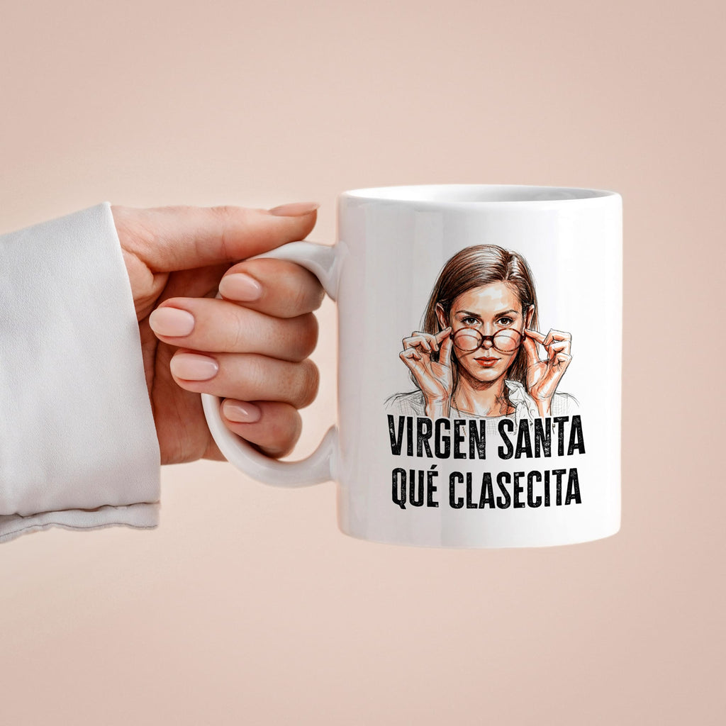 Taza Virgen Santa qué clasecita