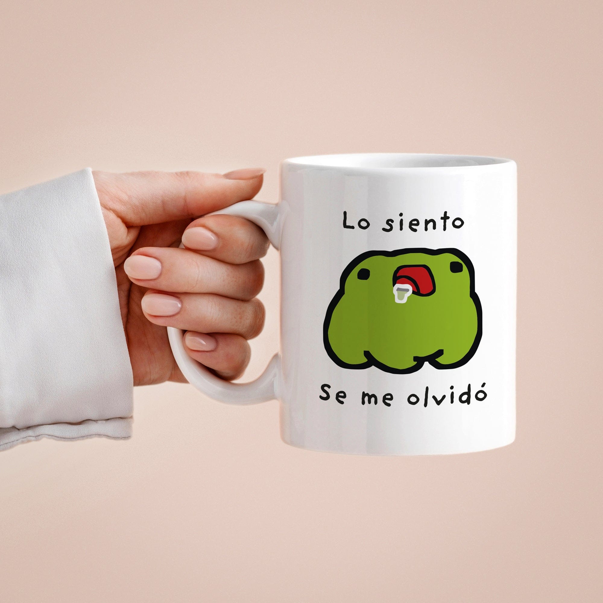 Taza Lo siento, se me olvidó