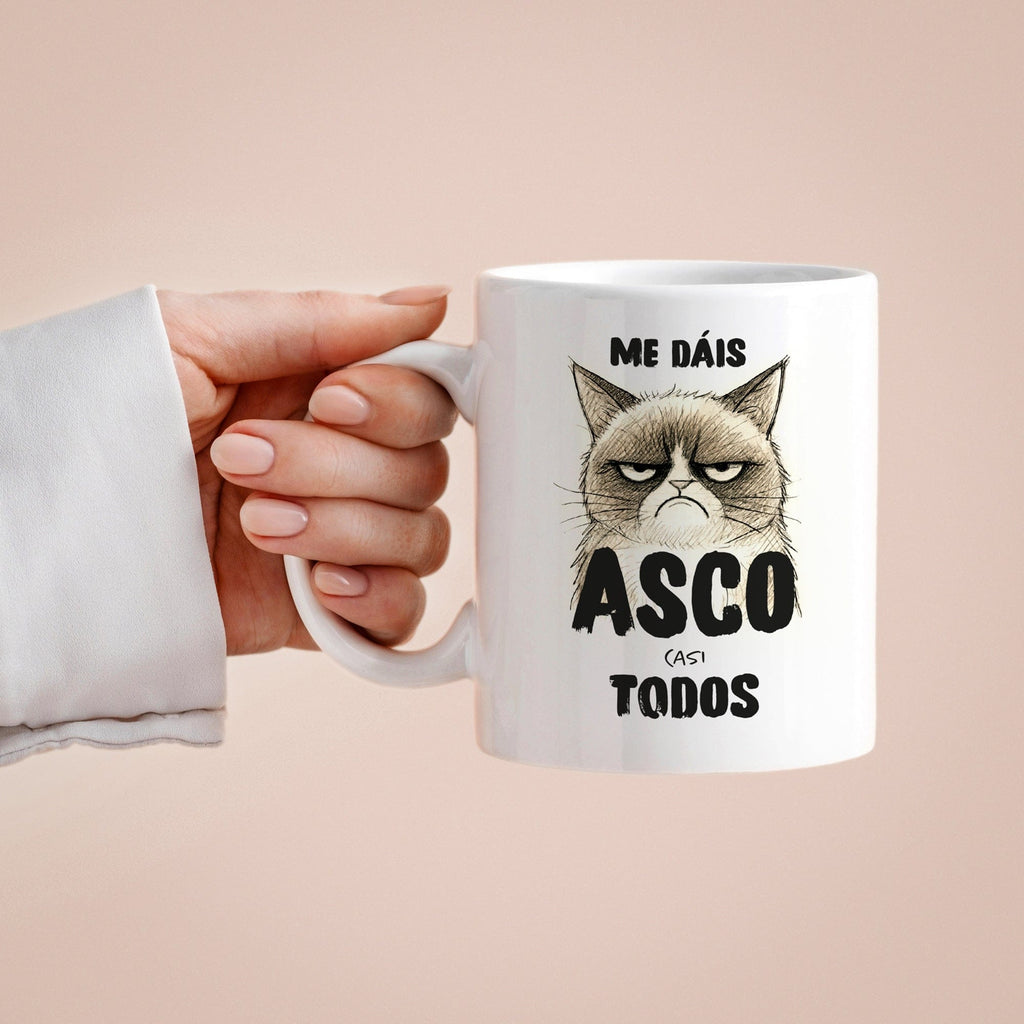 Taza Me dais asco (casi) todos